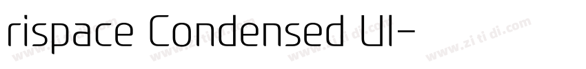 rispace Condensed Ul字体转换